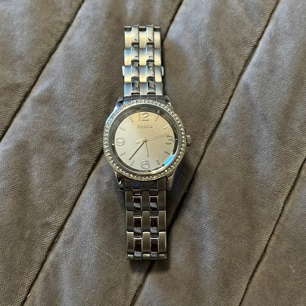 Fossil stainless steel watch